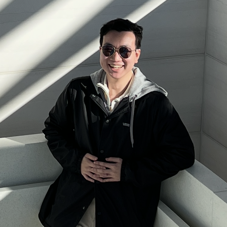 Yeqiao Fu standing in sunlight